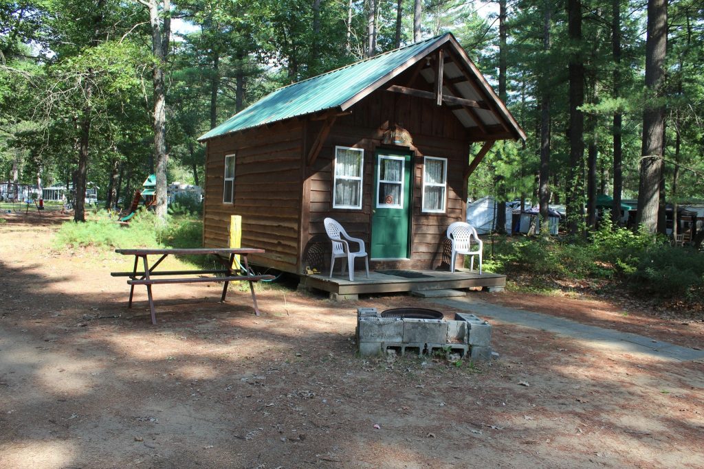 Lake Champlain RV Park Cabin Rentals